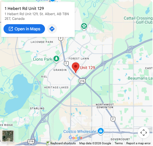 Map showing Sturgeon Plaza MD Centre